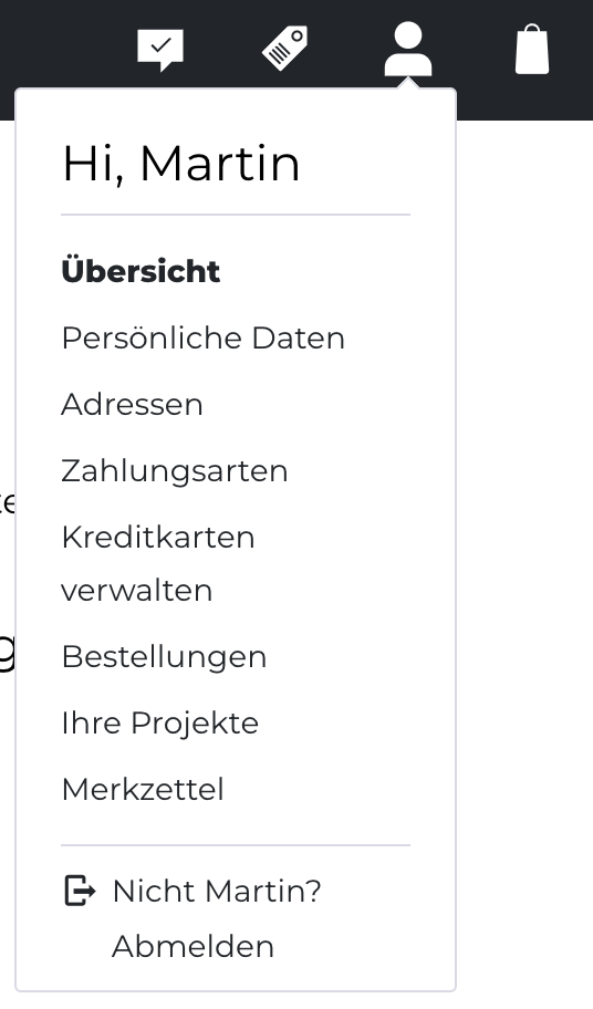 LASIFY Online-Shop Übersicht Kalkulation